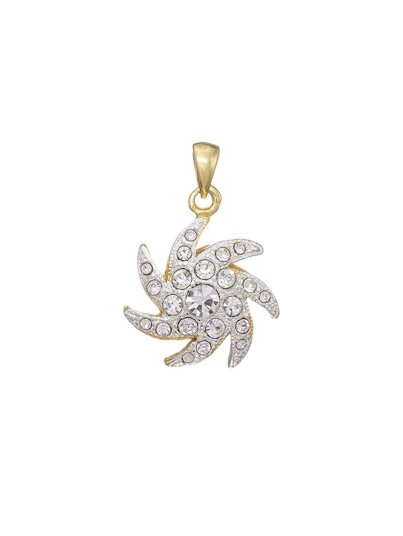 gold metal pendant