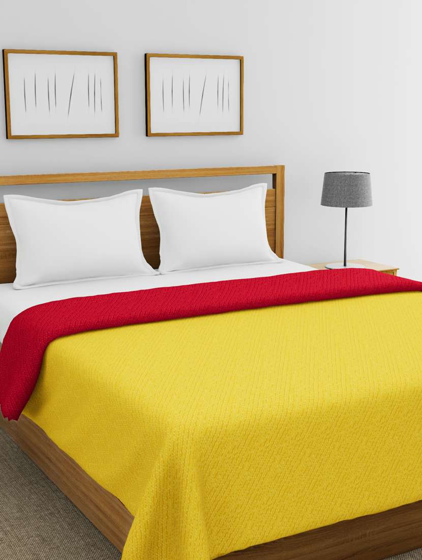 bianca all-weather ac double comforter [150gsm micro-silk filling & soft-touch fabric] -1pc set-