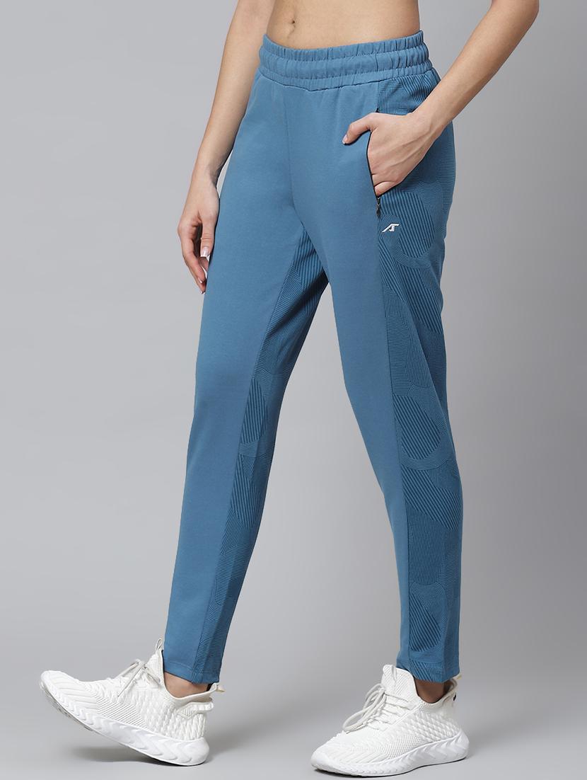 blue cotton track pants - 17678989 -  Standard Image - 1