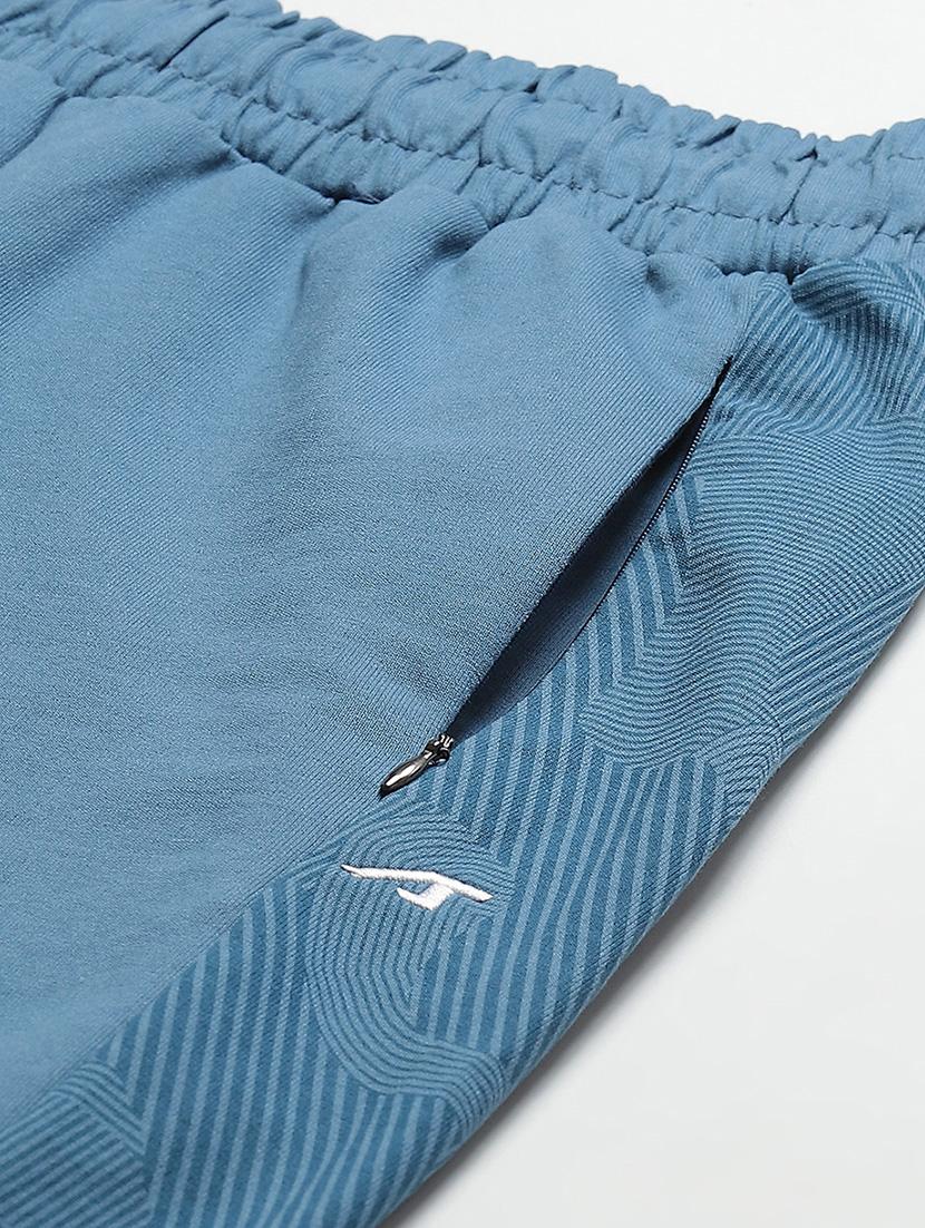 blue cotton track pants - 17678989 - Standard Image - 4