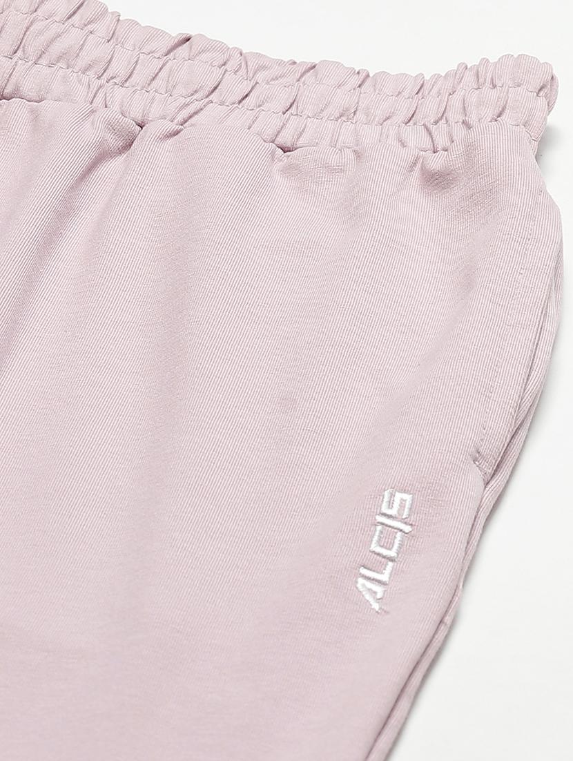 pink cotton track pants - 17678990 - Standard Image - 4