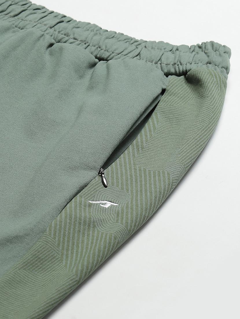 green cotton track pants - 17679350 - Standard Image - 4