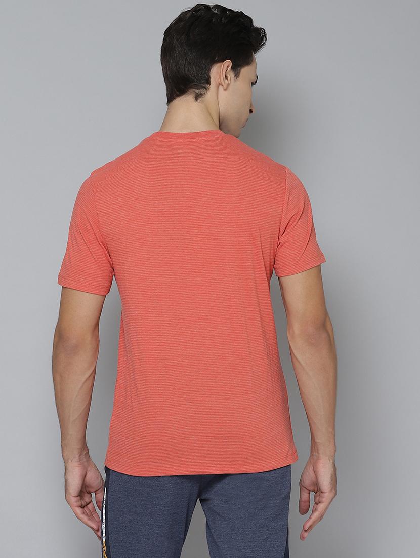 orange printed sports t-shirt - 17679579 - Standard Image - 1