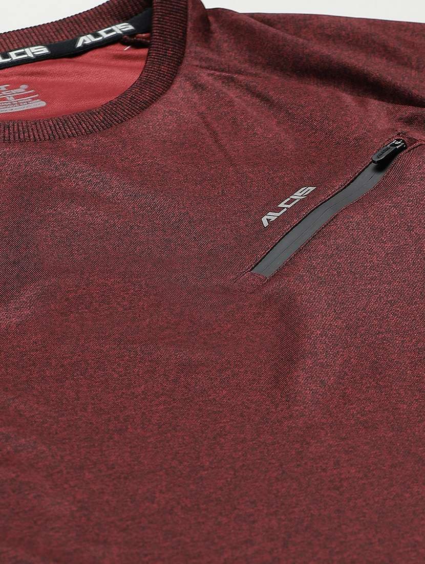 maroon solid sports sweatshirt - 17679768 -  Standard Image - 4