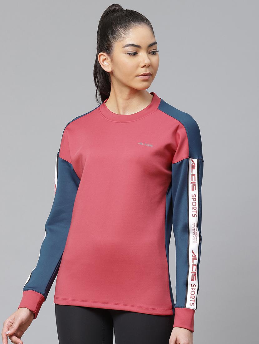 red polyester sweatshirt - 17679791 -  Standard Image - 1