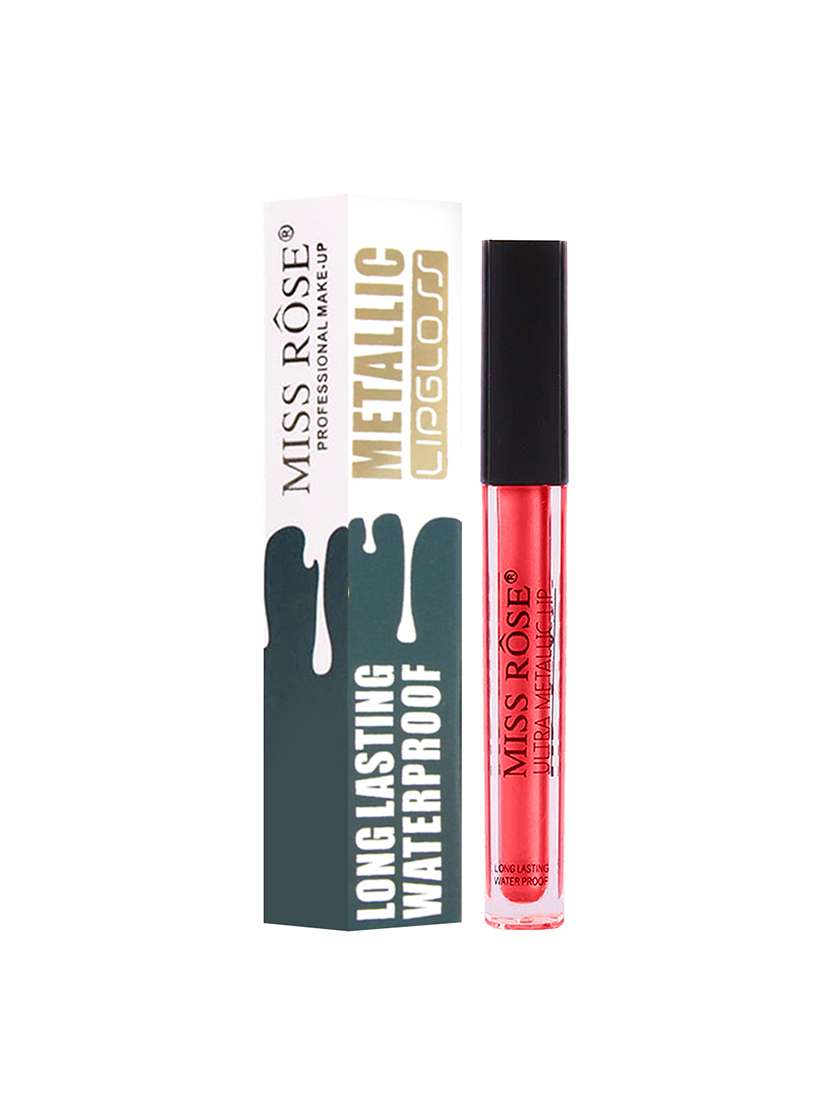 miss rose  professtional long lasting waterproof  mattalic shiny   lipgloss  7701-027 30 - 17680410 -  Standard Image - 1