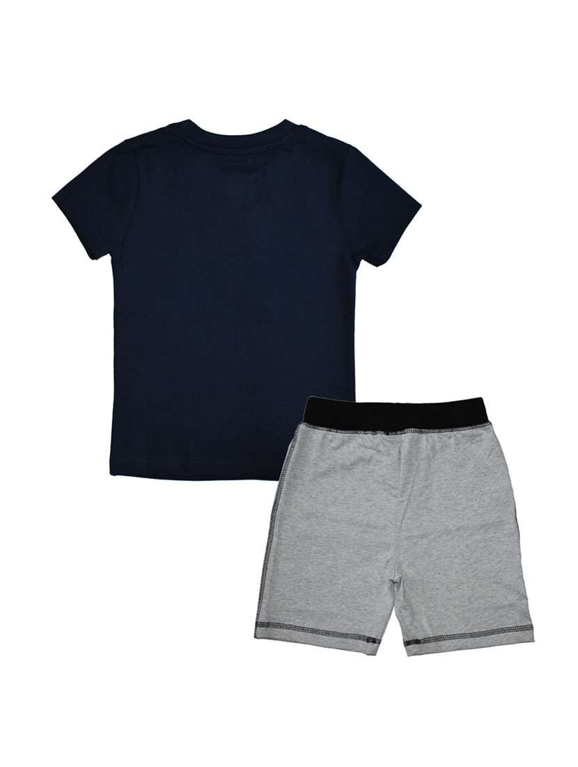 pack of 2 typography printed shorts set - 17683759 -  Standard Image - 1