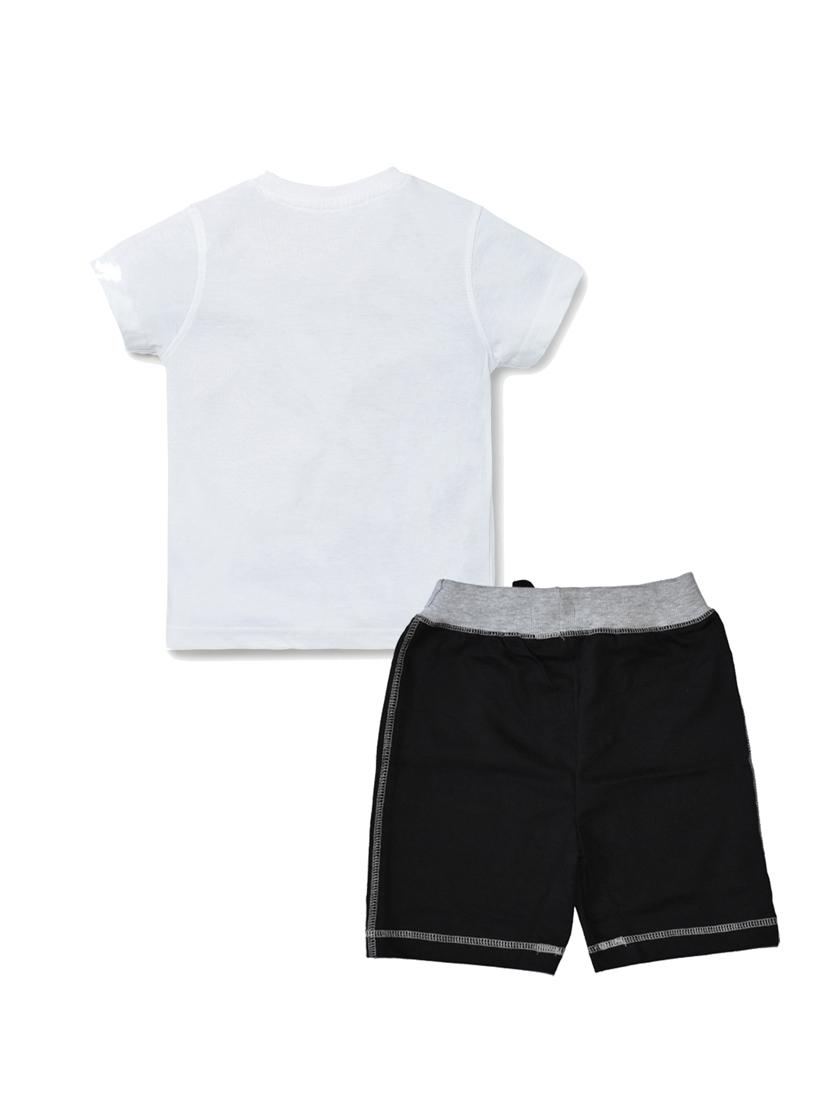 pack of 2 typography printed shorts set - 17683783 -  Standard Image - 1