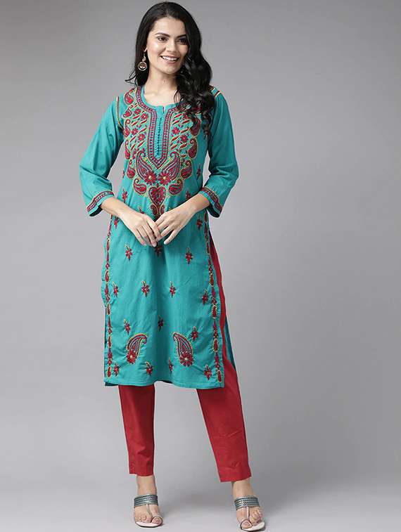 women's straight kurta