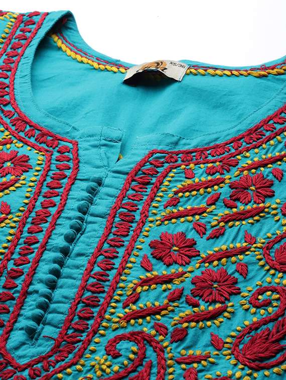 women's straight kurta - 17683795 - Standard Image - 4