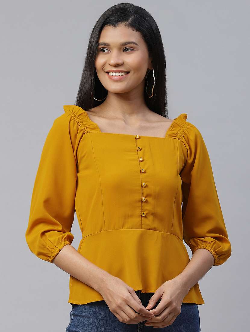 square neck solid top 