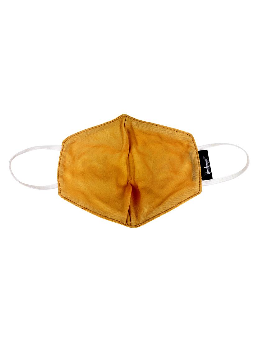 gold cotton decorative women mask - 17686871 - Standard Image - 4