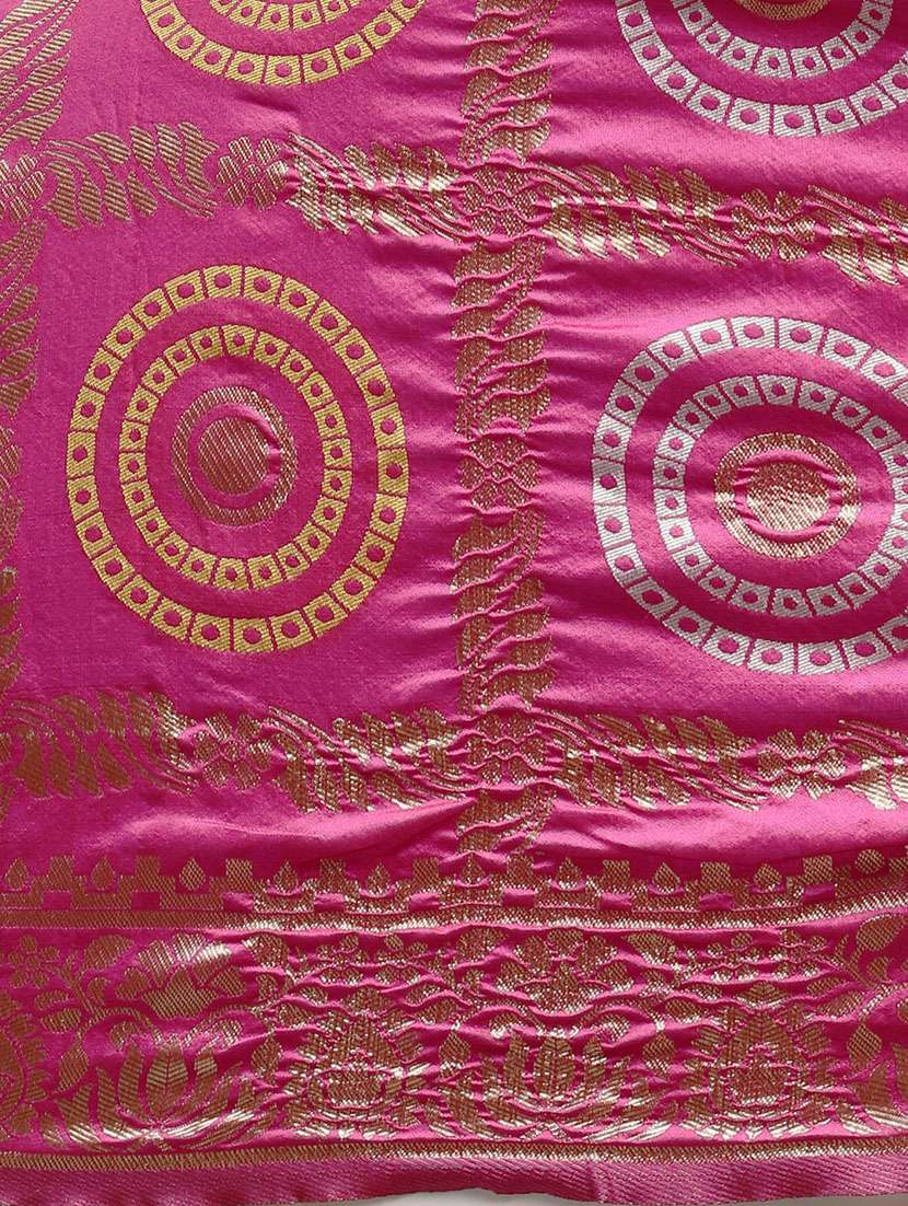 bandhani banarasi saree with blouse - 17687299 -  Standard Image - 4