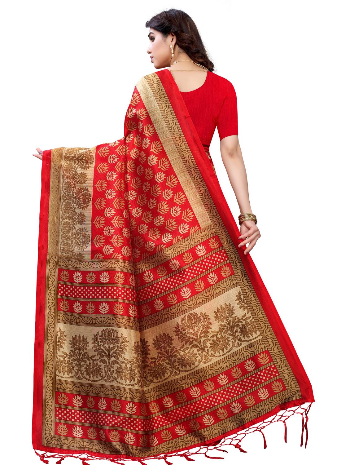 floral mysore silk saree - 17687860 - Standard Image - 1
