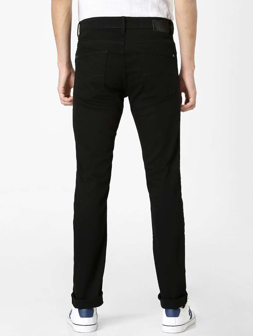 black plain denim jeans - 17689368 - Standard Image - 1