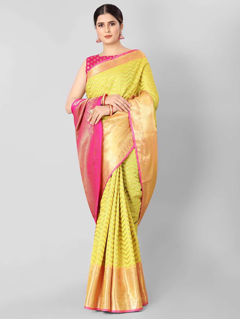 women's banarasi saree with blouse