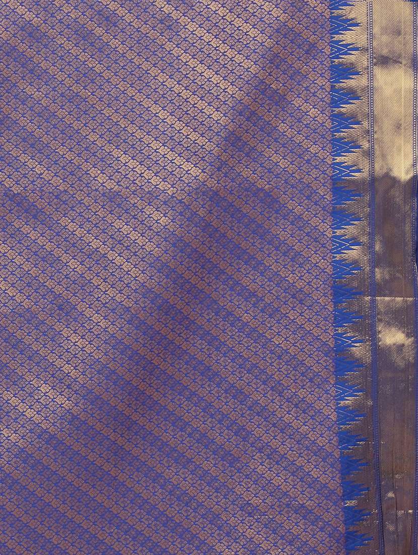 women's banarasi saree with blouse - 17691010 -  Standard Image - 4