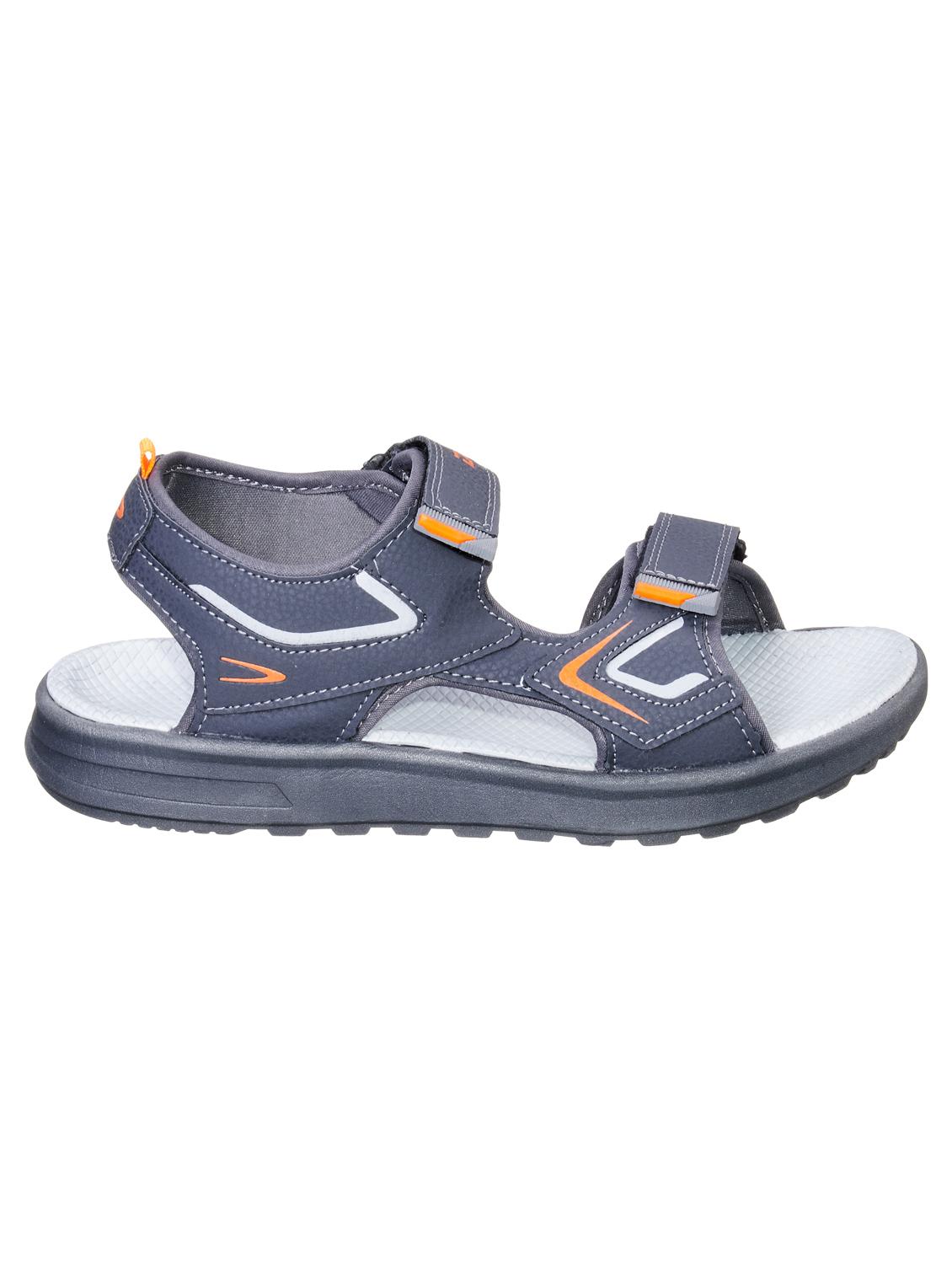 grey pvc back strap floaters - 17691484 - Standard Image - 1
