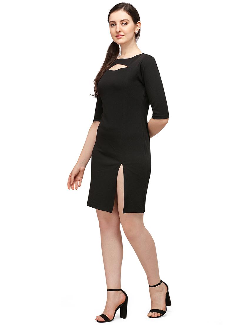 boat neck bodycon dress - 17691621 - Standard Image - 1