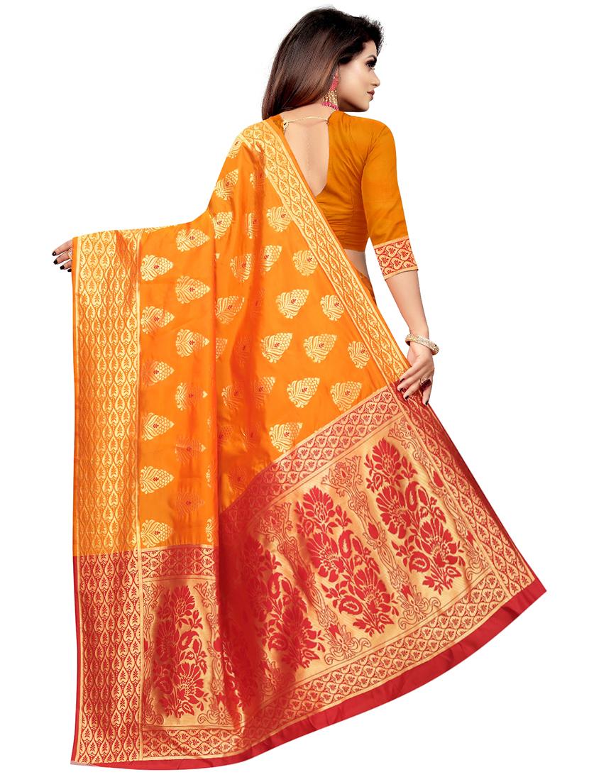 jacquard banarasi saree - 17691828 -  Standard Image - 1