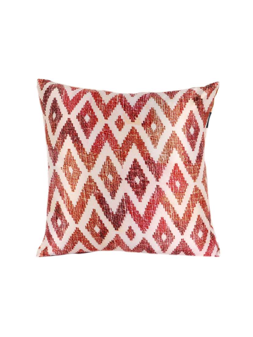 ambbi collections digital printed cushion cover  16 x 16 inches in satin, set of 1 - 17692868 -  Standard Image - 1