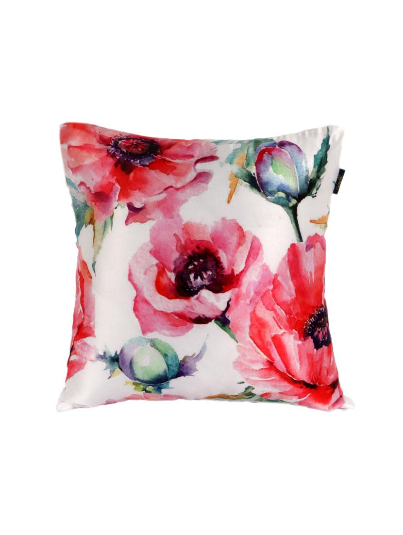 ambbi collections digital printed cushion cover 16 x 16 inches in satin, set of 1 - 17692887 - Standard Image - 1