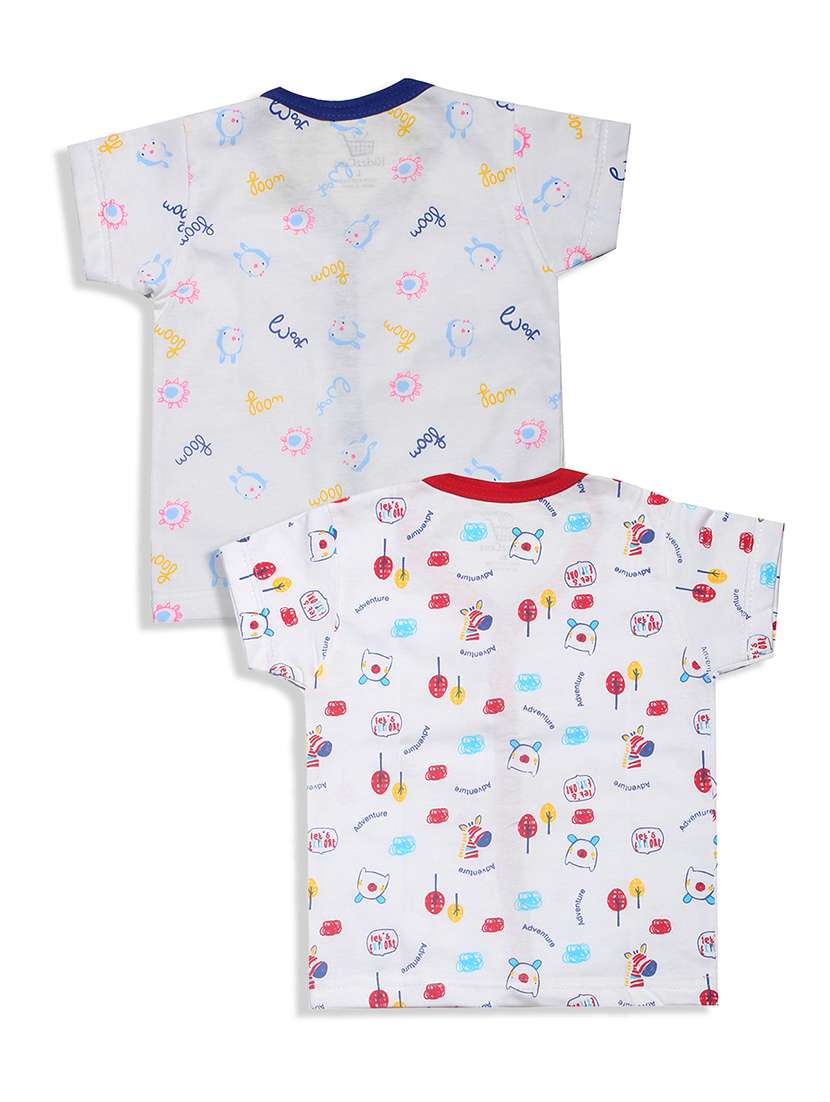 set of 2 printed t-shirt - 17693005 -  Standard Image - 1