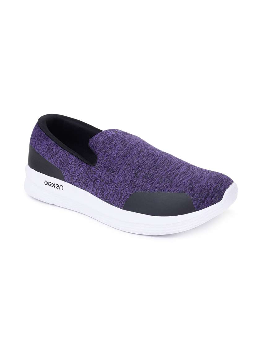 purple  slip on casual shoe