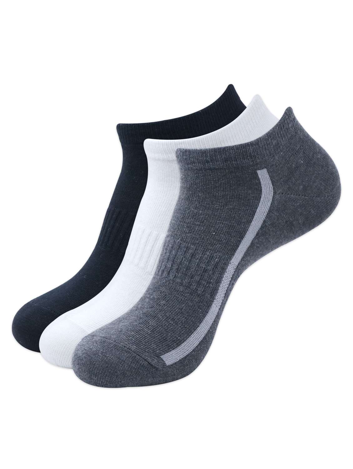 multi colored cotton ankle length sock