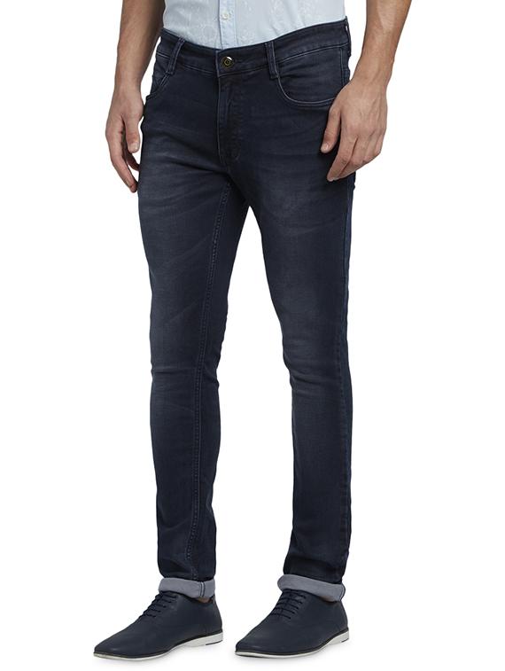 dark blue light washed denim jeans - 17697555 -  Standard Image - 1