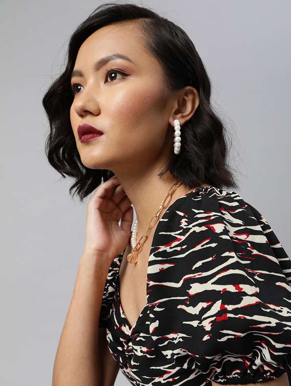 women's bodycon animal print dress - 17710074 -  Standard Image - 4