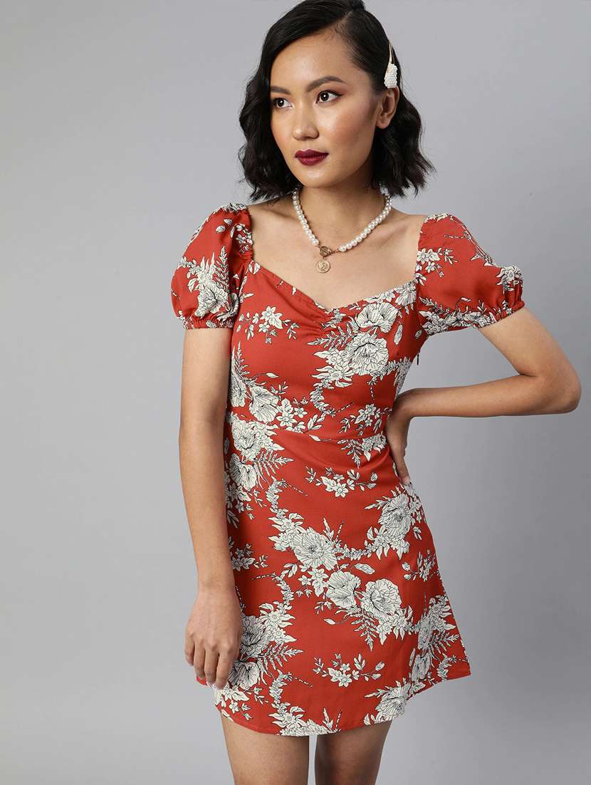 women's  floral dress