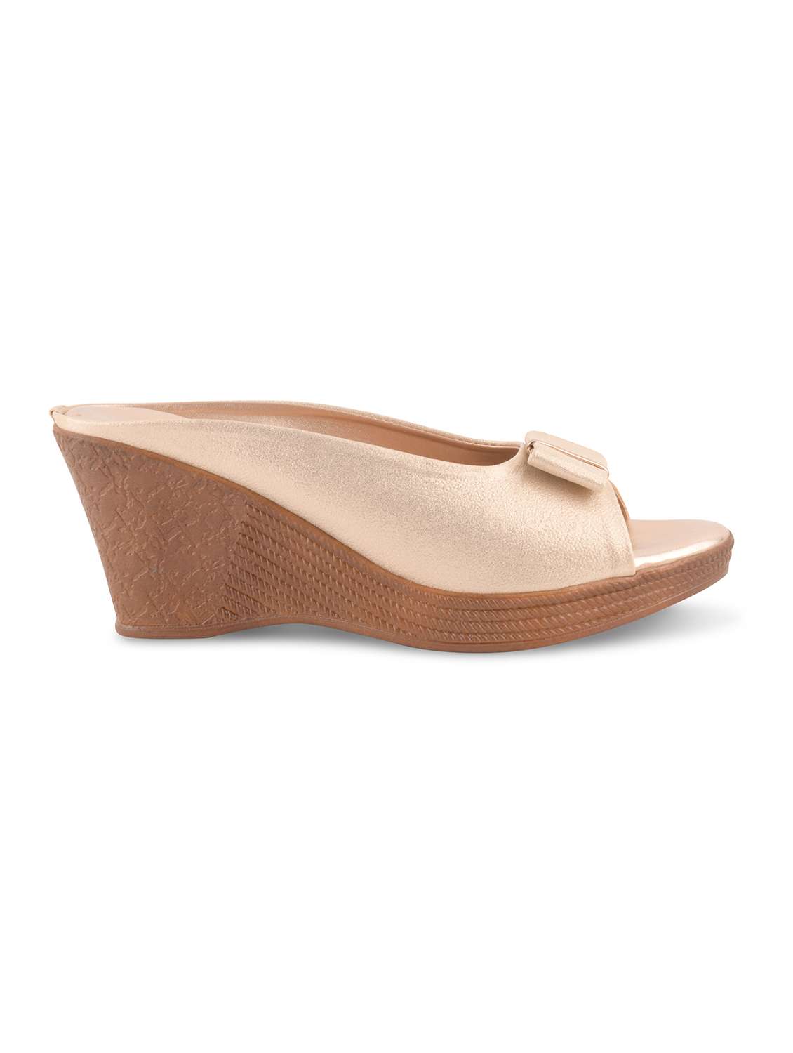 nude slip on wedge - 17710121 - Standard Image - 1