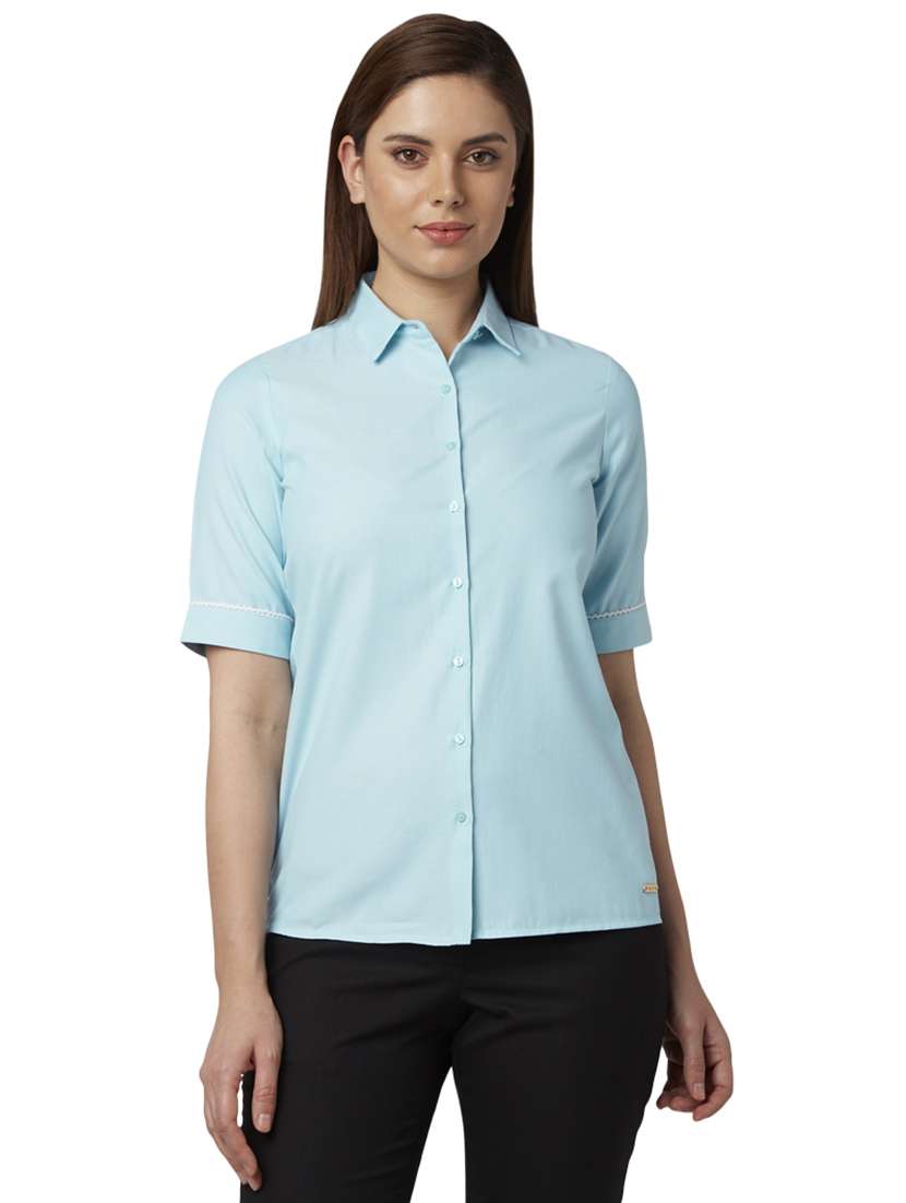 short sleeved solid top 