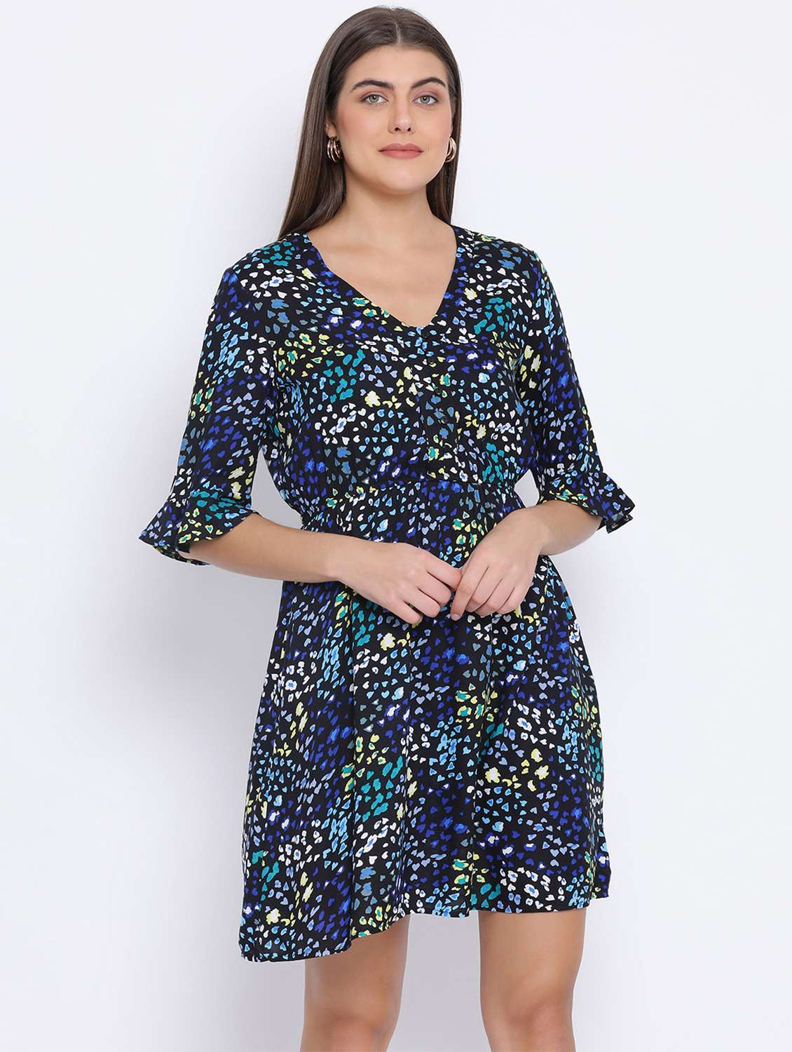 women's  floral dress