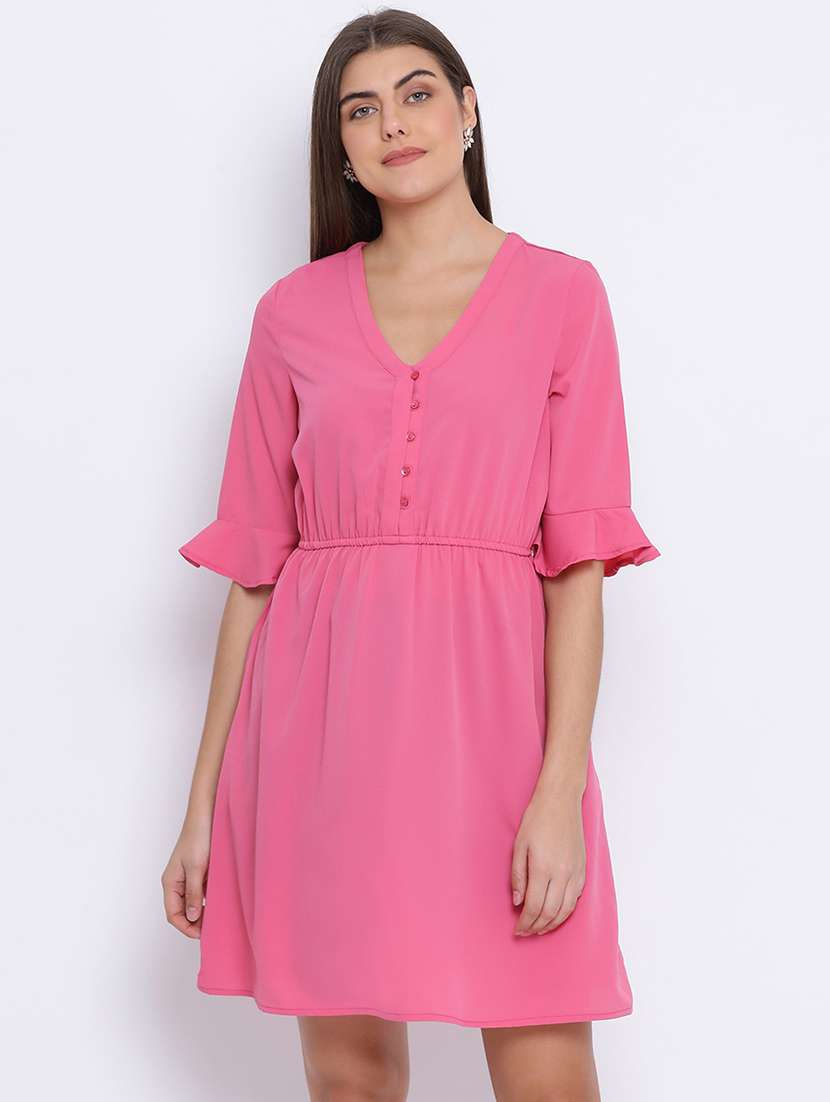 women's  solid dress