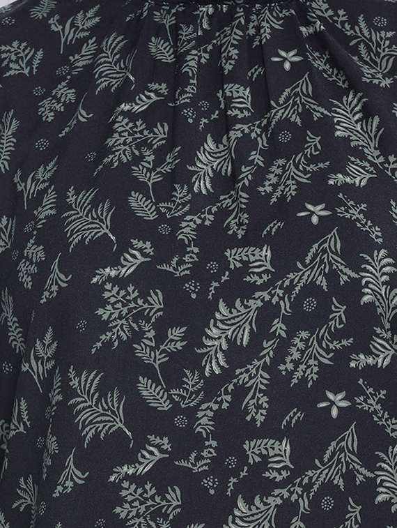 mock neck printed tunic - 17715330 -  Standard Image - 4