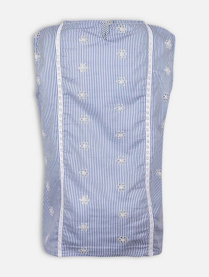 girls boat neck top - 17715420 -  Standard Image - 1