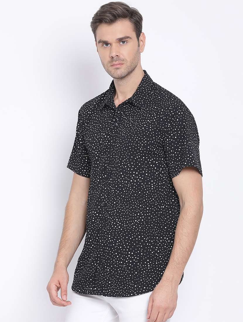 mens polka dots casual shirt - 17715491 -  Standard Image - 1