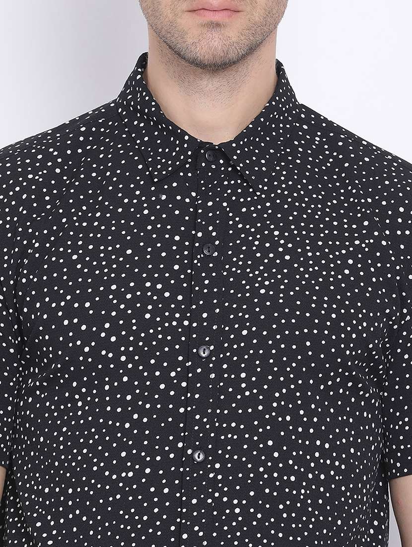mens polka dots casual shirt - 17715491 -  Standard Image - 4