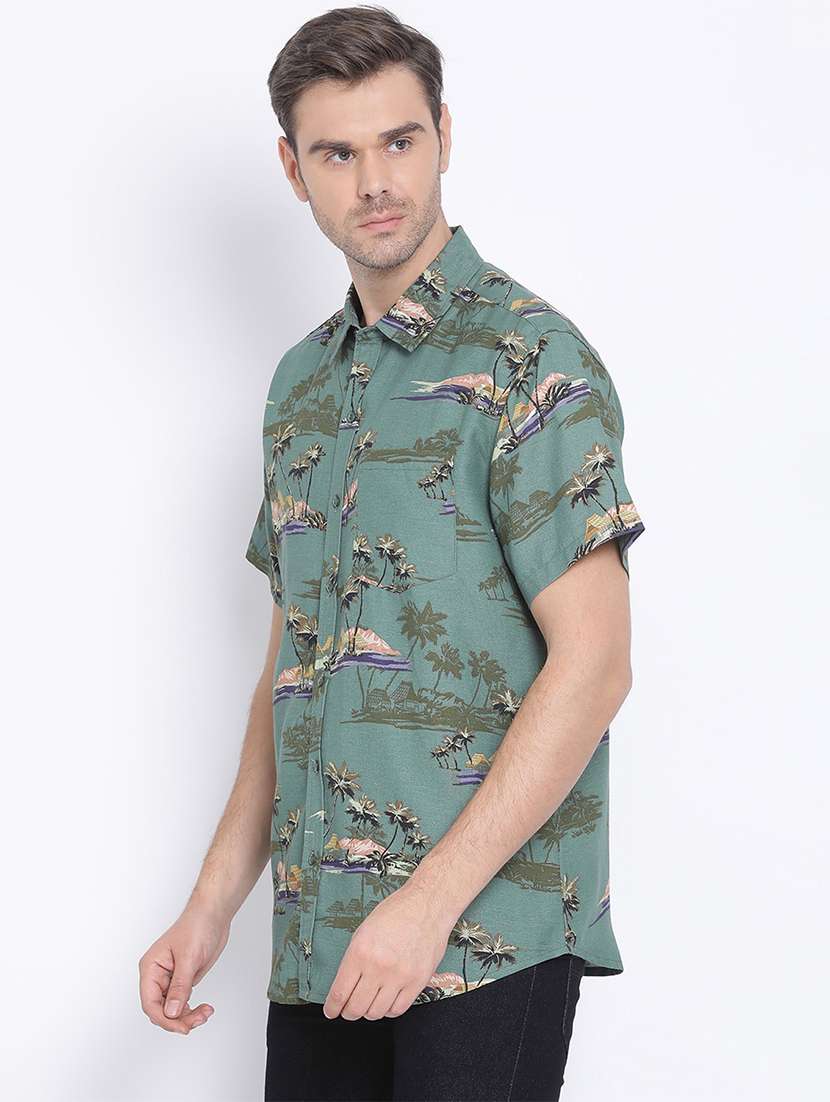 mens tropical casual shirt - 17715496 -  Standard Image - 1