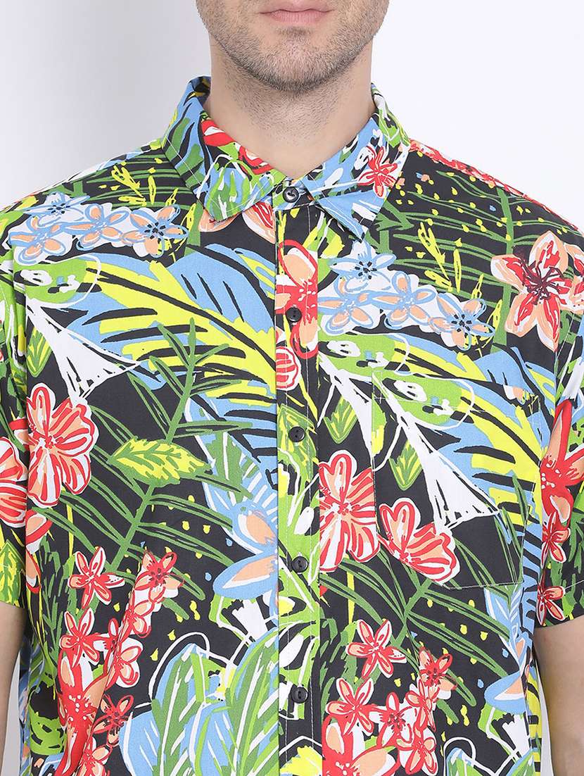 mens tropical casual shirt - 17715498 -  Standard Image - 4