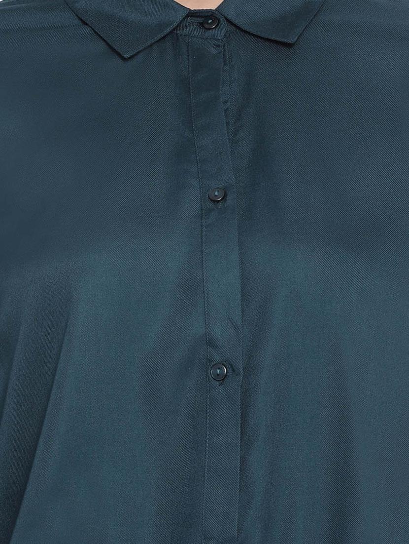 drawstring waist blouson shirt - 17715605 - Standard Image - 4