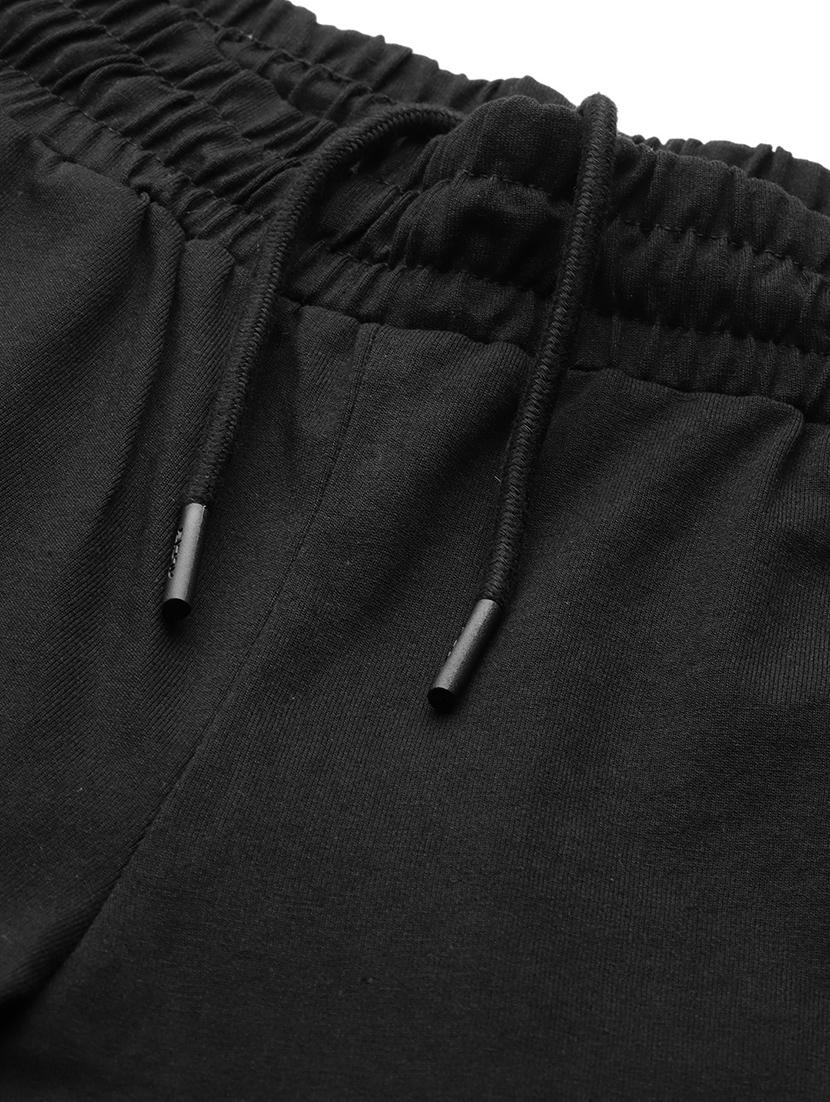 high rise solid track pant - 17718724 - Standard Image - 4