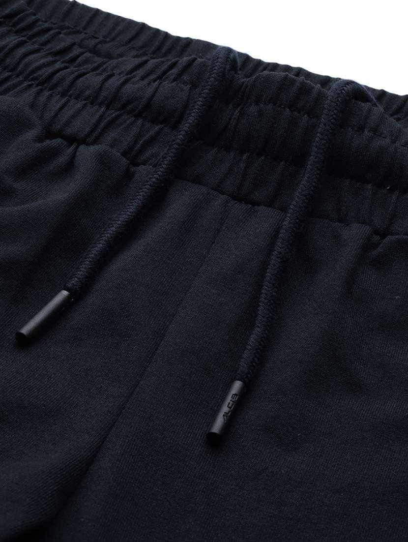 high rise solid track pant - 17718725 - Standard Image - 4