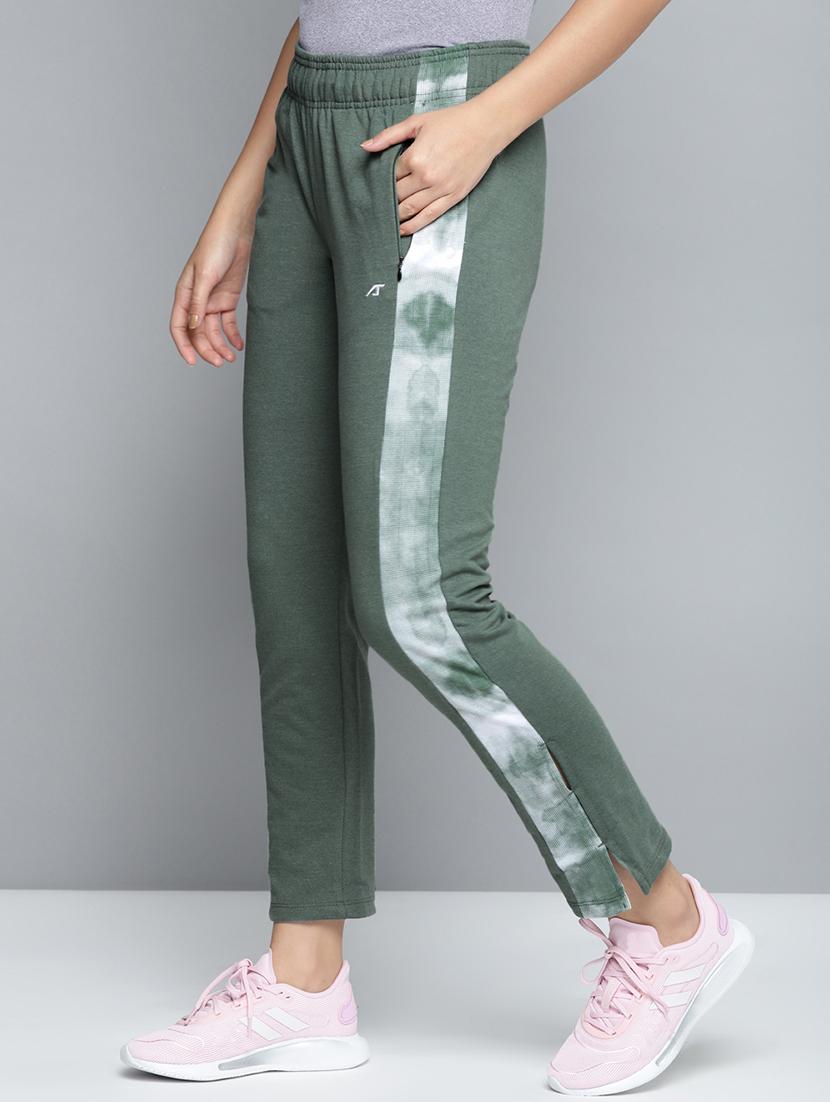 high rise solid track pant - 17718727 -  Standard Image - 1