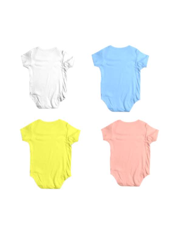 set of 4 printed onesies - 17719480 - Standard Image - 1