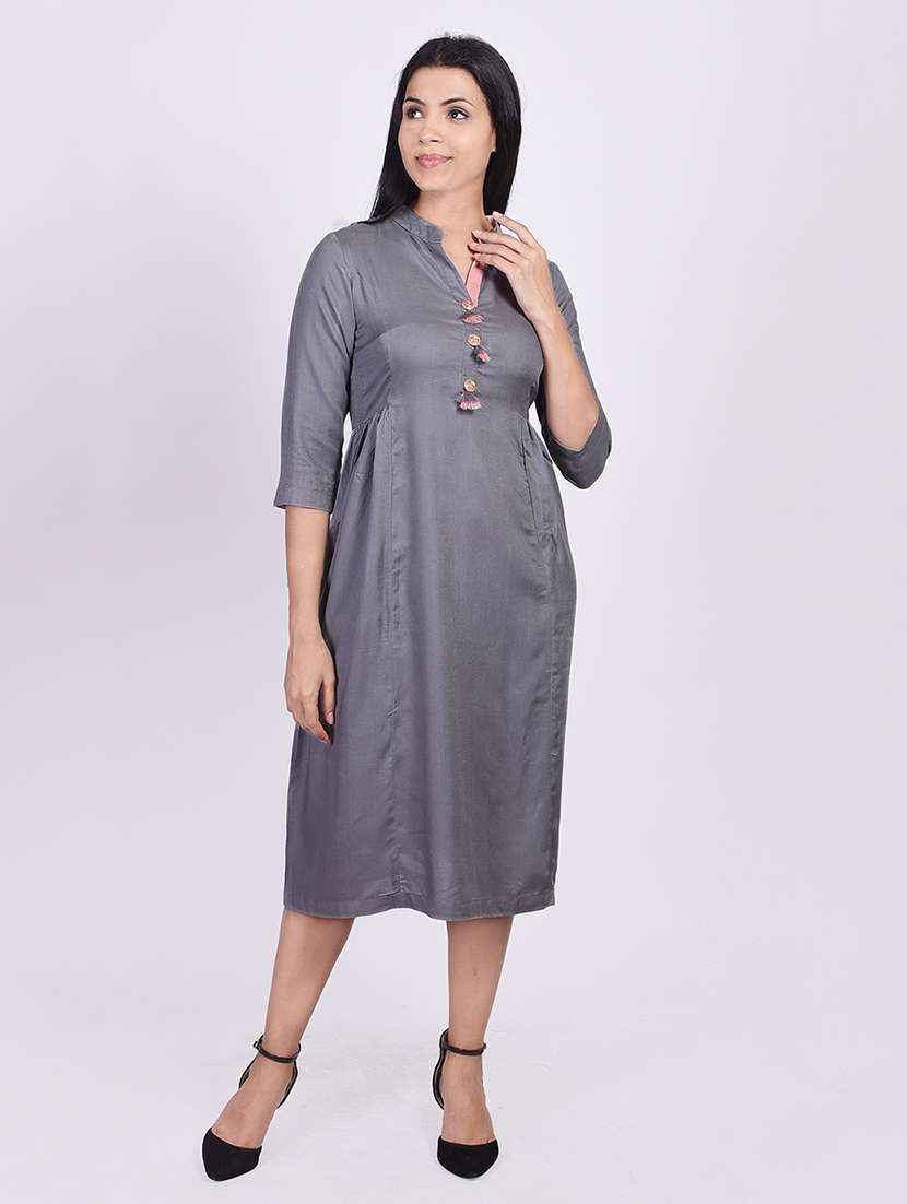 a-line ethnic dress