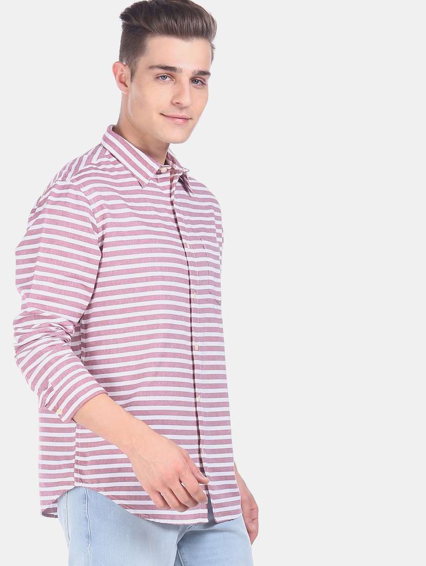 red striped casual shirt - 17727442 -  Standard Image - 1