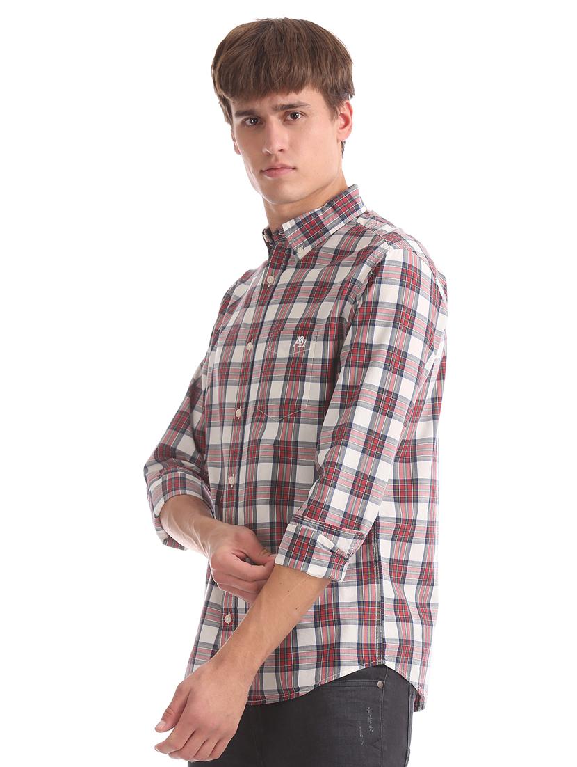 multi colored checkered casual shirt - 17728555 -  Standard Image - 1